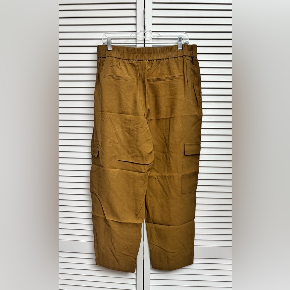 🔥A New Day Women’s Tan/Brown Cargo Dress Pants, Size: Large, NWT - Picture 2 of 5